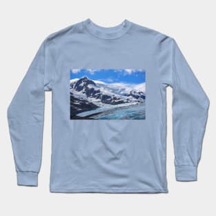 USA. Alaska. Glacier on the Mountain. Long Sleeve T-Shirt